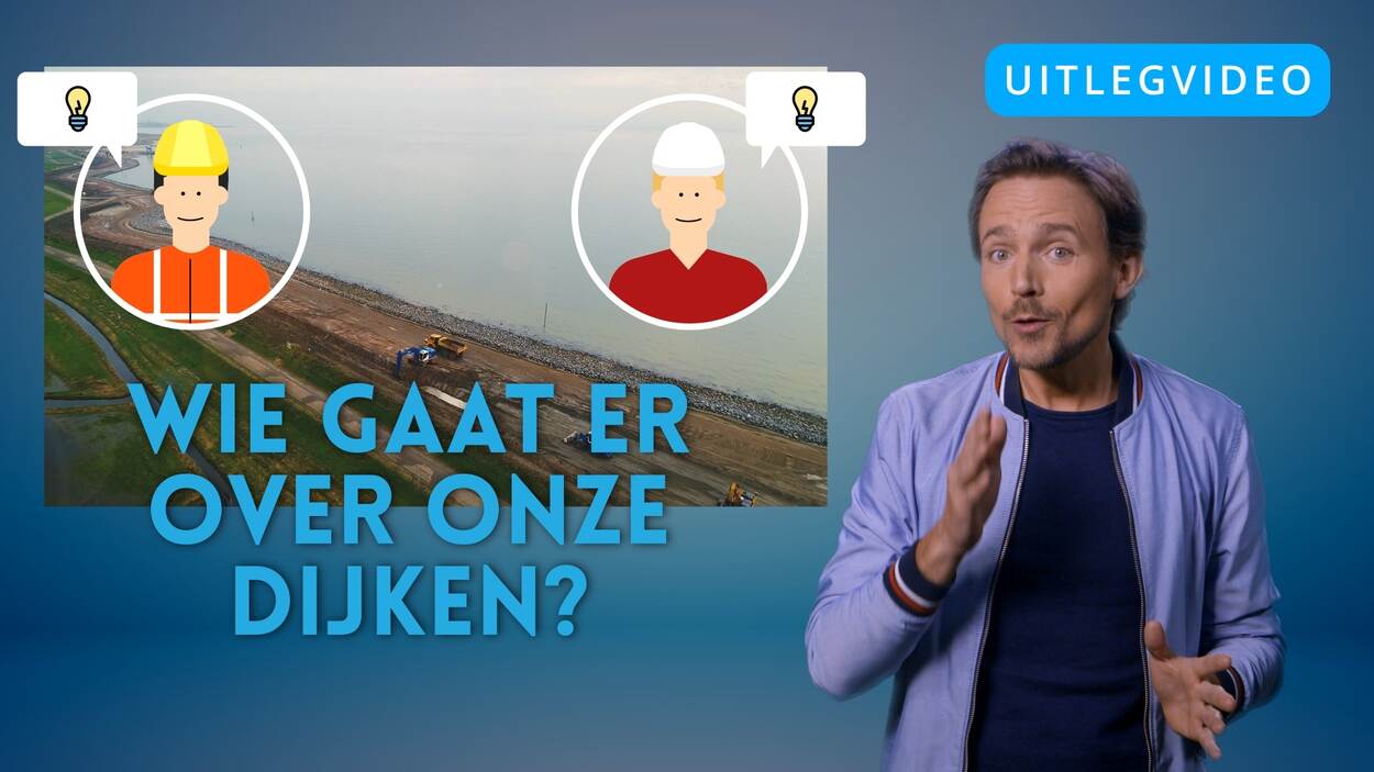 Afbeelding bij video: Wie gaat er over onze dijken?