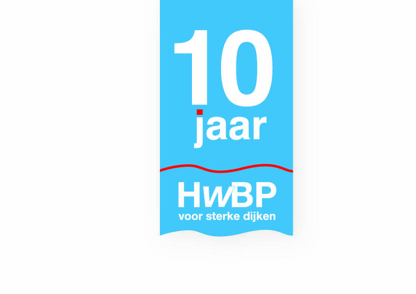 Lustrumlogo HWBP 10 jaar