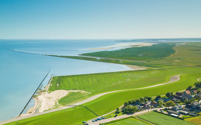 Luchtfoto Wetterskip Fryslân