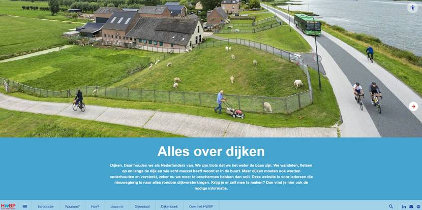 Homepage Alles over dijken