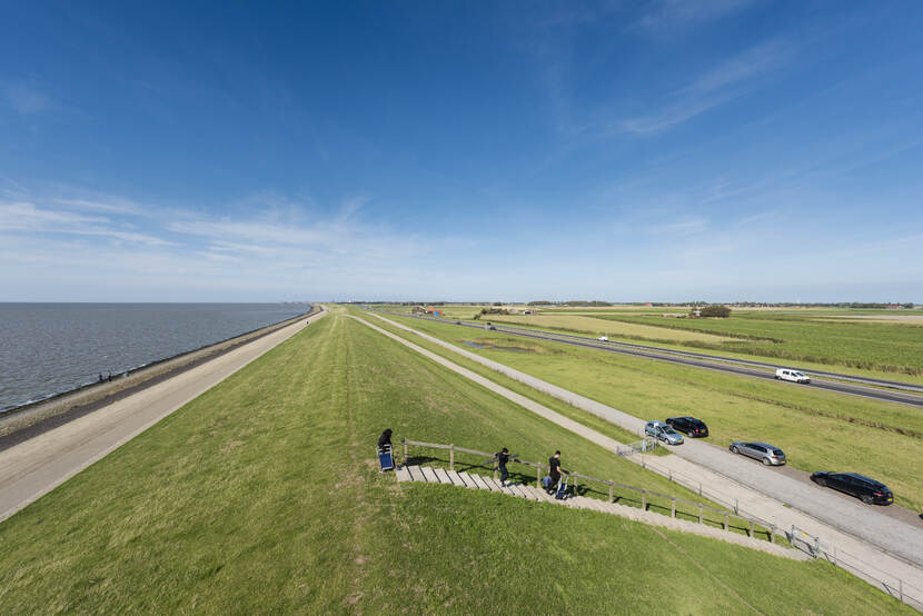 Dijktraject tussen Koehool en de Afsluitdijk