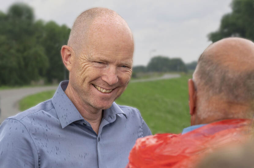 HWBP directeur Eric Withaar in gesprek